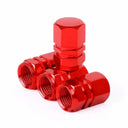 Aluminum Car Tire Valve Caps Stylish Airtight Covers Aluminum Car Tire Valve Caps Stylish Airtight Covers