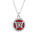 Stainless Steel Tree of Life Aromatherapy Necklace Gift for Women Stainless Steel Tree of Life Aromatherapy Necklace Gift for Women