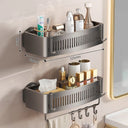 Vacuum Suction Cup Bathroom Shelf Wall Mounted Aluminum Organizer Vacuum Suction Cup Bathroom Shelf Wall Mounted Aluminum Organizer
