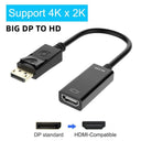 DisplayPort to HDMI Adapter High-Resolution Converter PC TV DisplayPort to HDMI Adapter High-Resolution Converter PC TV