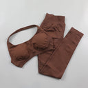 Seamless High-Elastic Yoga Set for Women 2 Piece Sportswear Seamless High-Elastic Yoga Set for Women 2 Piece Sportswear