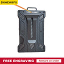 Customize Name Wallet For Men Slim Aluminum RFID Blocking Customize Name Wallet For Men Slim Aluminum RFID Blocking