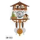 Retro Style Cuckoo Clock Wooden House Wall Alarm Bird Decor Retro Style Cuckoo Clock Wooden House Wall Alarm Bird Decor