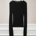 Korean Style Elegant Long Sleeve Womens T Shirt Chic Comfort Korean Style Elegant Long Sleeve Womens T Shirt Chic Comfort