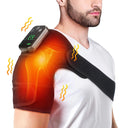 Electric Shoulder Massager Heating Vibration Belt Rechargeable Electric Shoulder Massager Heating Vibration Belt Rechargeable