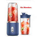 Electric Handheld Blender Bottle 6 Blades Multifunction Juicer Electric Handheld Blender Bottle 6 Blades Multifunction Juicer