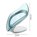 Leaf Design Soap Holder with Drainage Elegant Bathroom Accessory Leaf Design Soap Holder with Drainage Elegant Bathroom Accessory