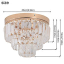 Crystal K9 Led Ceiling Lamp Modern Pendant Light Home Deco Crystal K9 Led Ceiling Lamp Modern Pendant Light Home Deco