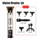 Men's Rechargeable Hair Trimmer: Professional Clippers Men's Rechargeable Hair Trimmer: Professional Clippers