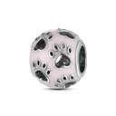 Dog Pet Charms 925 Silver Paw French Bulldog Beads Jewelry Dog Pet Charms 925 Silver Paw French Bulldog Beads Jewelry