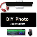 RGB Anime Logo Gaming Mouse Pad Personalized CSGO Desk Accessory RGB Anime Logo Gaming Mouse Pad Personalized CSGO Desk Accessory