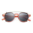 ZENOTTIC Vintage Steampunk Clip-On Sunglasses for All Styles ZENOTTIC Vintage Steampunk Clip-On Sunglasses for All Styles