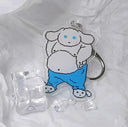 Anime Hello Kitty And My Melody Keychain Set For Fans Anime Hello Kitty And My Melody Keychain Set For Fans