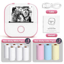 Portable Wireless Mini Sticker Printer For Customizable On-the-Go Printing Portable Wireless Mini Sticker Printer For Customizable On-the-Go Printing
