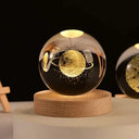 3D Celestial Moon Lamp Crystal Planet Night Light Gift 3D Celestial Moon Lamp Crystal Planet Night Light Gift