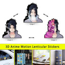 NARUTO Anime 3D Motion Lenticular Waterproof Stickers Set NARUTO Anime 3D Motion Lenticular Waterproof Stickers Set
