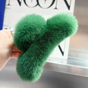Crab Plush Fur Hair Clip Trendy Accessory For Girls Crab Plush Fur Hair Clip Trendy Accessory For Girls