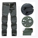 Men Winter Waterproof Climbing Skiing Trekking Fleece Pants Men Winter Waterproof Climbing Skiing Trekking Fleece Pants
