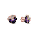 Elegant Butterfly Hoop Earrings For Women Gift Accessory Elegant Butterfly Hoop Earrings For Women Gift Accessory