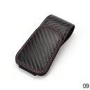 Car Sun Visor Sunglasses Organizer - Stylish PU Leather Holder Car Sun Visor Sunglasses Organizer - Stylish PU Leather Holder