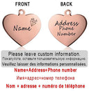 Engraved Pet Necklace: Custom Cat and Dog ID Tag Pendant Engraved Pet Necklace: Custom Cat and Dog ID Tag Pendant