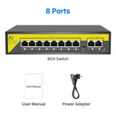 Hiseeu 48V POE Switch for Surveillance Solutions and Data Hiseeu 48V POE Switch for Surveillance Solutions and Data