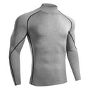 Men Running T Shirt Quick Dry Bodybuilding Compression Top Men Running T Shirt Quick Dry Bodybuilding Compression Top