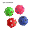 Squeaky Rubber Dog Ball Toy for Small Dogs Interactive Chew Squeaky Rubber Dog Ball Toy for Small Dogs Interactive Chew