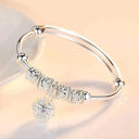 Dreamcatcher Charm Bracelet Silver Cuff For Women Elegant Dreamcatcher Charm Bracelet Silver Cuff For Women Elegant