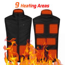 21 Heated Vest Electric Heated Jackets Unisex Sportswear 21 Heated Vest Electric Heated Jackets Unisex Sportswear