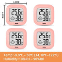 Mini Digital Thermometer Hygrometer 4pcs Indoor Outdoor Monitor Mini Digital Thermometer Hygrometer 4pcs Indoor Outdoor Monitor