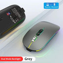 Dual Mode Bluetooth Wireless Mouse Versatile Silent Backlight Dual Mode Bluetooth Wireless Mouse Versatile Silent Backlight
