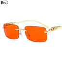 Trendy Rimless Square Sunglasses for Men and Women Fashion Trendy Rimless Square Sunglasses for Men and Women Fashion