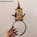 Funny Capybara Plush Toys Cute Keychain Pendant Doll Gift Funny Capybara Plush Toys Cute Keychain Pendant Doll Gift
