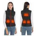 Women 9 Zone Heated Vest For Camping Outdoor Warmth Women 9 Zone Heated Vest For Camping Outdoor Warmth