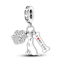 26 Letters Charm Beads Fit For Pandora 925 Silver Bracelet 26 Letters Charm Beads Fit For Pandora 925 Silver Bracelet