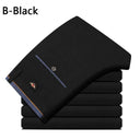 Men's Summer Fashion Business Casual Long Pants Suit Pants Male Elastic Straight Formal Trousers Plus Big Size 28-40 Men's Summer Fashion Business Casual Long Pants Suit Pants Male Elastic Straight Formal Trousers Plus Big Size 28-40