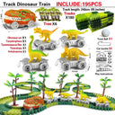 Climbing Dinosaur Track Adventure Playset Flexible Cars Climbing Dinosaur Track Adventure Playset Flexible Cars