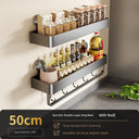 Suction Cup Punch-Free Wall Condiment Hook Rack Storage Suction Cup Punch-Free Wall Condiment Hook Rack Storage