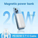 Baseus Magnetic Wireless Charger Power Bank Compact Charge Baseus Magnetic Wireless Charger Power Bank Compact Charge