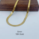 Minimalist Unisex Snake Chain Choker Necklace Gold Jewelry Minimalist Unisex Snake Chain Choker Necklace Gold Jewelry