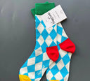 Cheerful Vibes Unisex Crew Socks Colorful Comfort Everyday Cheerful Vibes Unisex Crew Socks Colorful Comfort Everyday