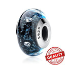 Colorful Heart Murano Glass Charm Sterling Silver Pandora Colorful Heart Murano Glass Charm Sterling Silver Pandora
