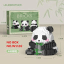 Panda Building Blocks Creative DIY Toy for Kids Fun Set Panda Building Blocks Creative DIY Toy for Kids Fun Set
