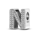 26 Letters Charm Beads Fit For Pandora 925 Silver Bracelet 26 Letters Charm Beads Fit For Pandora 925 Silver Bracelet