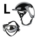 Stylish Dog Sunglasses And Helmet Set For Pet Safety Stylish Dog Sunglasses And Helmet Set For Pet Safety