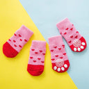 Adorable Anti-Slip Paw Socks for Small Dogs Cozy Scratch-Proof Adorable Anti-Slip Paw Socks for Small Dogs Cozy Scratch-Proof