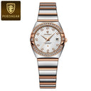POEDAGAR Women's Elegant Stainless Steel Quartz Watch Waterproof POEDAGAR Women's Elegant Stainless Steel Quartz Watch Waterproof