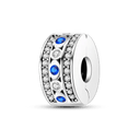 Daisy Sterling Silver Clip Charms with Authentic CZ Detailing Daisy Sterling Silver Clip Charms with Authentic CZ Detailing