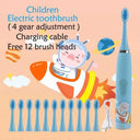 Colorful Cartoon Sonic Kids Electric Toothbrush Waterproof Colorful Cartoon Sonic Kids Electric Toothbrush Waterproof